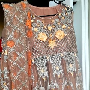 Pakistani suit lehenga